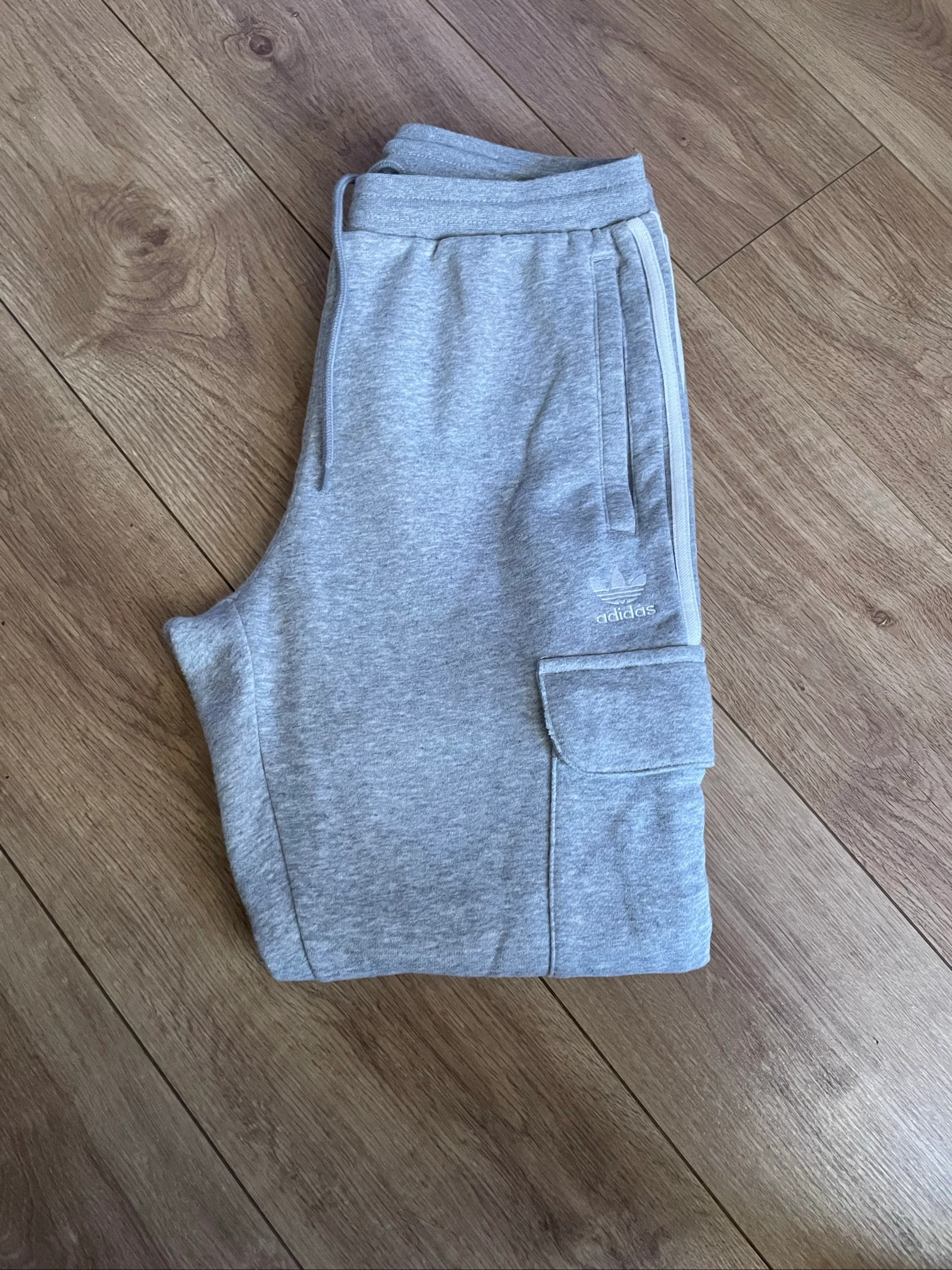 Calça cinza algodão Adidas Originals – photo 10